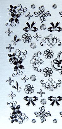 Nlepky na nechty ornamenty