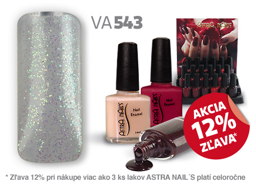 Lak na nechty 14ml 543 zlatoflitrový