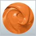 3D Gel oranžový