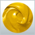 3D Gel žltý