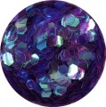 Ozdoby na nechty hexagonálne hologramy fialové